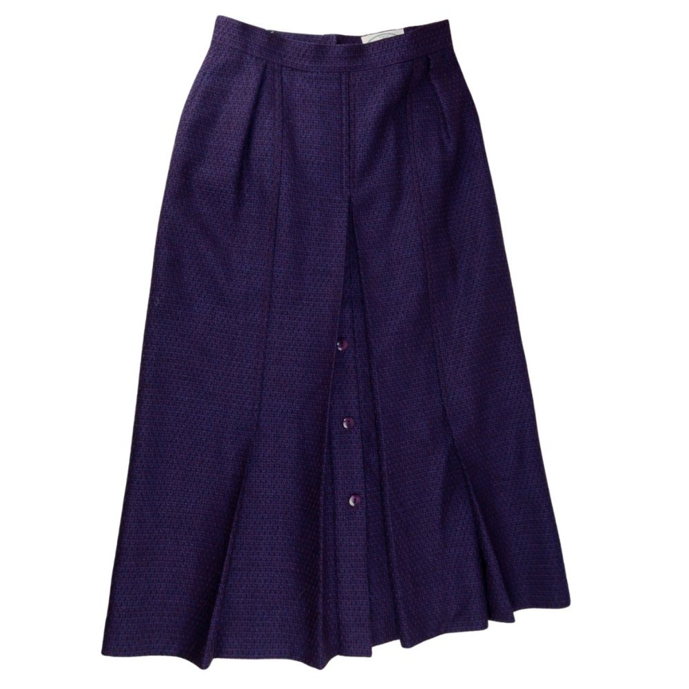 A-Line Pleated Maxi Skirt | Size 6 | Blarney's Woollen Mill